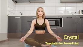  Presentation with sexy girl in stars - Cool new PPT theme with bodice - portrait of a beautiful sexy backdrop and a tawny brown colored foreground