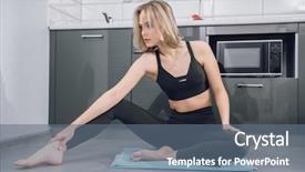  Presentation with sexy girl in stars - Beautiful presentation design featuring bodice - portrait of a beautiful sexy backdrop and a gray colored foreground