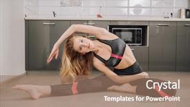  Presentation with sexy girl in stars - PPT theme having bodice - portrait of a beautiful sexy background and a coral colored foreground