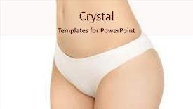  Presentation with slim body - Presentation design with bodice - portrait of beauty attractive fashion background and a lemonade colored foreground