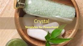  Presentation with body - Audience pleasing slides consisting of body-care-products-spa-still backdrop and a tawny brown colored foreground