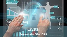  Presentation with shiny - Slide set featuring body composition - hands pointing and presenting background and a teal colored foreground