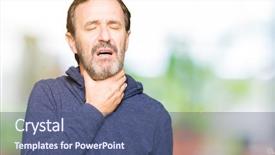  Presentation with hypertension at the productive age - Audience pleasing slides consisting of body infected - middle age handsome man wearing backdrop and a ocean colored foreground