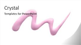  Presentation with lotion - Theme consisting of body lotion - cosmetic cream on light background background and a white colored foreground