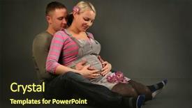  Presentation with dance beautiful couple dancing ballroom - Audience pleasing PPT theme consisting of debt management plan text concept on green digital world map background backdrop and a ocean colored foreground