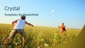  Presentation with clear - Colorful presentation theme enhanced with  backdrop and a  colored foreground.