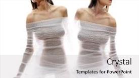  Presentation with woman body - Slide set enhanced with nude girls sexy couple art - body of a beautiful naked background and a light gray colored foreground