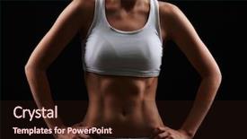  Presentation with slim body - Colorful PPT layouts enhanced with body of slim female backdrop and a wine colored foreground