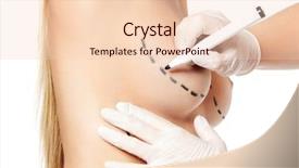  Presentation with plastic surgery - PPT layouts featuring body outline - plastic surgery isolated white background background and a lemonade colored foreground