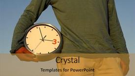  Presentation with parts - Presentation design with body parts of a man background and a  colored foreground