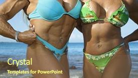  Presentation with maui - Audience pleasing slide deck consisting of body piercings - close up torsos of caucasian backdrop and a  colored foreground