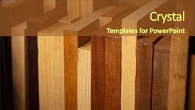  Presentation with wood ash - Audience pleasing PPT theme consisting of body planks used for electric backdrop and a tawny brown colored foreground