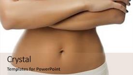  Presentation with white relativity theory - Cool new theme with body shapes - attractive on white background backdrop and a coral colored foreground