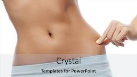  Presentation with white and black woman climbing ladders - Cool new slides with body shapes - portrait of attractive woman backdrop and a lemonade colored foreground