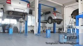  Presentation with body repair - Audience pleasing slides consisting of body shop - russia kaluga july 8 2015 backdrop and a seafoam green colored foreground