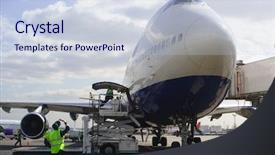  Presentation with jet - Colorful slide deck enhanced with military - moving background election - brazilian backdrop and a white colored foreground.