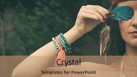  Presentation with bohemian - Amazing theme having boho - young bohemian fashion style woman backdrop and a coral colored foreground