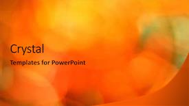  Presentation with abstract - Audience pleasing presentation theme consisting of bokeh abstract background backdrop and a gray colored foreground