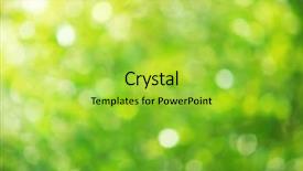  Presentation with element - Cool new slide set with bokeh background element of design backdrop and a yellow colored foreground