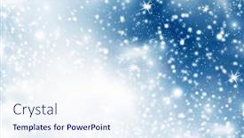  Presentation with christmas lights - Theme having bokeh-christmas-lights-background-banner background and a sky blue colored foreground