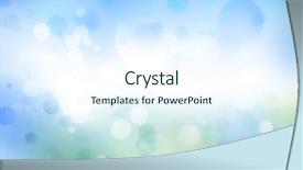  Presentation with green circles - Amazing slide set having bokeh circles green blue background backdrop and a cool aqua colored foreground