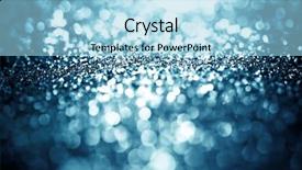  Presentation with christmas lights - Slide set with bokeh glitter with blinking stars background and a light blue colored foreground