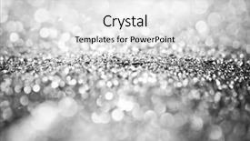  Presentation with christmas lights - PPT layouts with bokeh glitter with blinking stars background and a white colored foreground