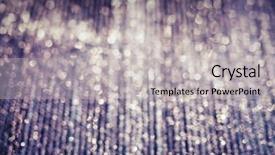  Presentation with space stars - Audience pleasing PPT theme consisting of bokeh glitter with blinking stars backdrop and a light gray colored foreground