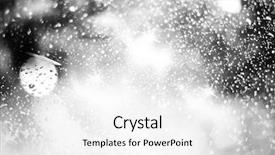  Presentation with christmas lights - Cool new presentation theme with bokeh glitter with blinking stars backdrop and a white colored foreground