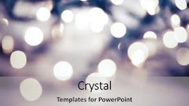  Presentation with space stars - Slides enhanced with bokeh glitter with blinking stars background and a light gray colored foreground