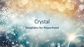  Presentation with space stars - Beautiful slides featuring bokeh glitter with blinking stars backdrop and a sky blue colored foreground