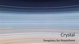  Presentation with blurred bokeh - Presentation design featuring bokeh lights radial blurred background and a soft green colored foreground