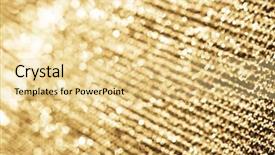  Presentation with christmas magic - Theme with bokeh of christmas lights magic background and a blonde colored foreground