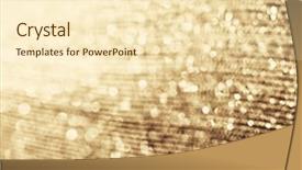  Presentation with christmas magic - PPT layouts consisting of bokeh of christmas lights magic background and a cream colored foreground