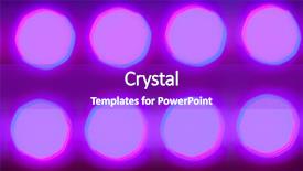  Presentation with led light - Amazing presentation theme having bokeh purple led light background backdrop and a purple colored foreground