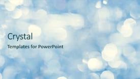  Presentation with bokeh effect blue light - Colorful slide set enhanced with tinplater - old rusty metal surface backdrop and a coral colored foreground