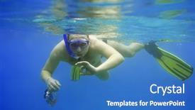  Presentation with camera - Presentation enhanced with  background and a  colored foreground