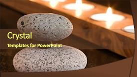  Presentation with meditation - Amazing slides having bolder - meditation and balance backdrop and a tawny brown colored foreground