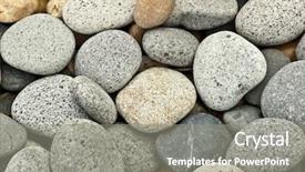  Presentation with parallel - Presentation with bolder - pebble stone stone background shot background and a  colored foreground