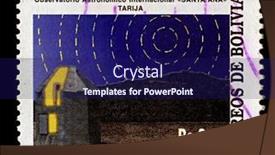  Presentation with events - Beautiful PPT theme featuring bolivia-circa-1993-a-stamp backdrop and a navy blue colored foreground