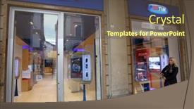  Presentation with pedestrian - Amazing presentation theme having bologna-italy-april-19-2014 backdrop and a tawny brown colored foreground