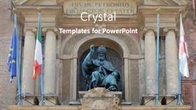  Presentation with pope - Beautiful PPT layouts featuring bologna-italy-june-04-bologna backdrop and a coral colored foreground