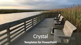  Presentation with refuge - Amazing PPT layouts having refugge - bombay hook national wildlife refuge backdrop and a dark gray colored foreground