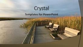  Presentation with refuge - Cool new slides with refugge - bombay hook national wildlife refuge backdrop and a light blue colored foreground