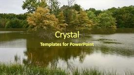  Presentation with refuge - Colorful PPT theme enhanced with refugge - bombay hook national wildlife refuge backdrop and a tawny brown colored foreground