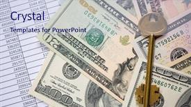  Presentation with mobile money gratuit - Audience pleasing theme consisting of bonanza - money gives your opportunities backdrop and a sky blue colored foreground