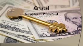  Presentation with money - Amazing PPT layouts having bonanza - money gives your opportunities backdrop and a mint green colored foreground