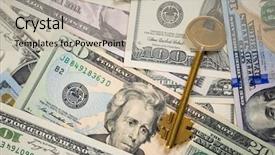  Presentation with job opportunities - Slide deck enhanced with bonanza - money gives your opportunities background and a  colored foreground