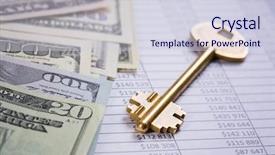  Presentation with money - PPT layouts with bonanza - money gives your opportunities background and a  colored foreground