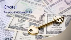 Presentation with money - Cool new slide set with bonanza - money gives your opportunities backdrop and a  colored foreground